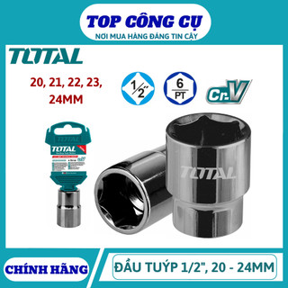 ĐỒ NGHỀ TOTAL Đầu tiếp 1/2INCH 20MM—>24MM THTST12201 / THTST12211 / THTST12221 / THTST12231 / THTST12241