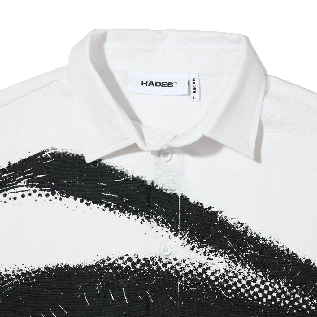 Ảnh HADES Silent Gaze Shirt - HADES Brand chính hãng Áo sơ mi tay ngắn cotton unisex 2