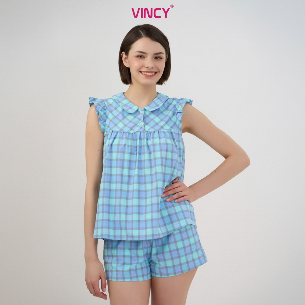 Ảnh Bộ Đồ Short Kate Nữ Vincy BSK011S31 3