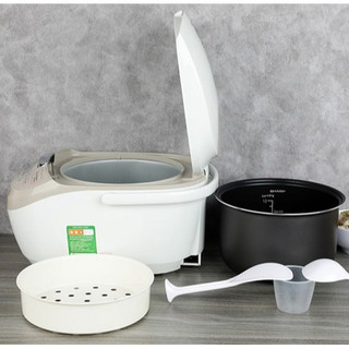 Nồi cơm điện tử Sharp 1.8 lít KS-COM191EV-WH chính hãng 100% trưng bày mới 98-99%-Bảo hành 12 tháng