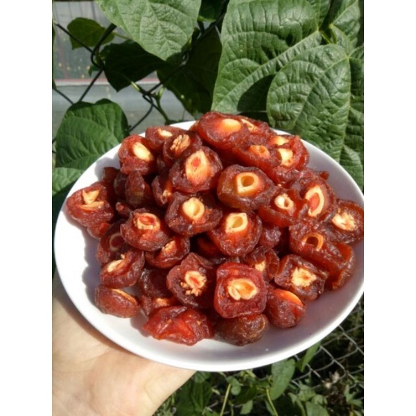 Mứt Đào Chẻ (Mứt Anh Đào)_ngon mê , đóng Hộp 250g