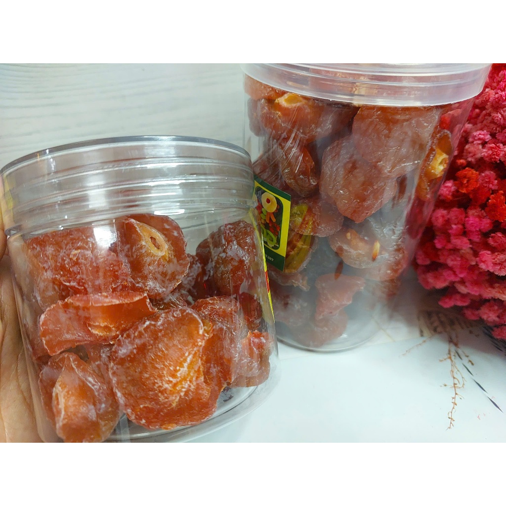Mứt Đào Chẻ (Mứt Anh Đào)_ngon mê , đóng Hộp 250g