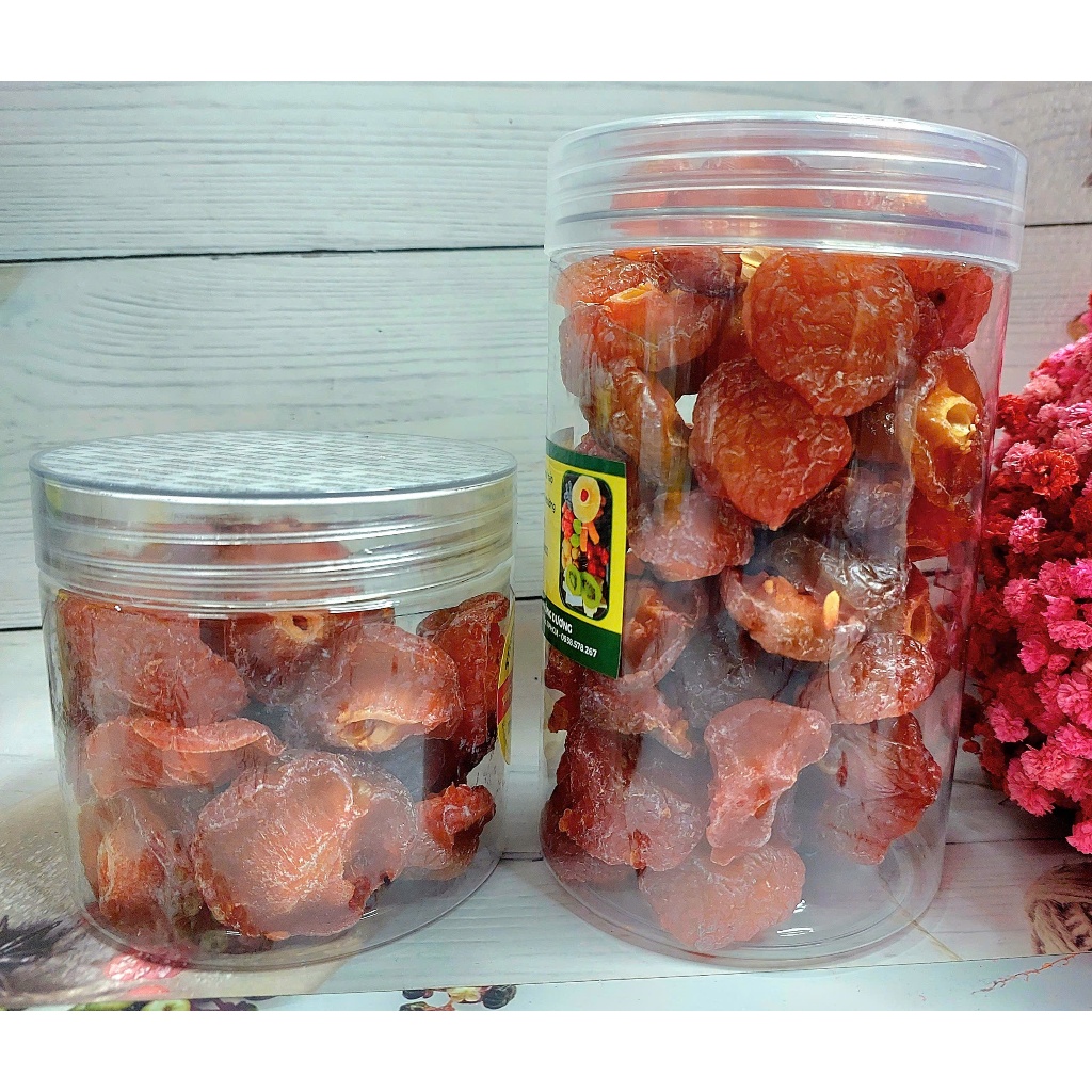 Mứt Đào Chẻ (Mứt Anh Đào)_ngon mê , đóng Hộp 250g