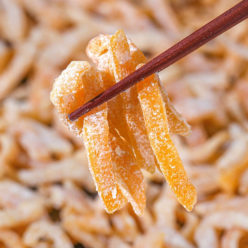 Mứt Trần Bì (Mứt Vỏ Cam) Ngon, Mới đóng Hộp 500g