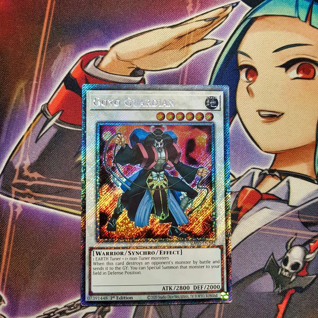 Goyo Guardian [Platinum Secret Rare] RA03-EN202 Precios | YuGiOh Quarter Century Bonanza | Tarjetas De YuGiOh
