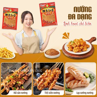 Bột ớt cay tê 1+2, gia vị tẩm ướp, bột ớt chấm lạp xưởng, rắc đồ ăn, pha đồ chấm, chuẩn vị