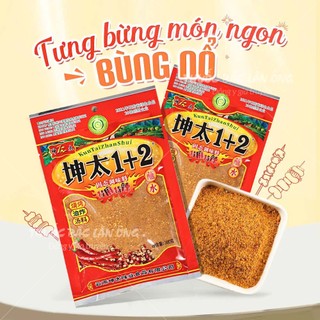 Bột ớt cay tê 1+2, gia vị tẩm ướp, bột ớt chấm lạp xưởng, rắc đồ ăn, pha đồ chấm, chuẩn vị