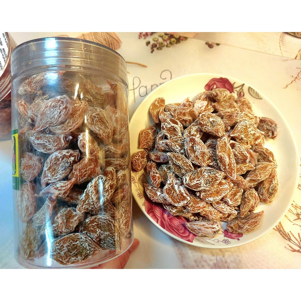 Hộp 250g Xí Muội Mơ thịt không hạt loại ngon