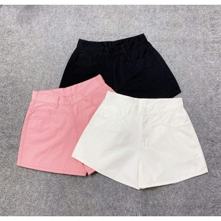 Quần đùi Nhỏ Clothing kaki Bigsize nữ 50-95kg short ngắn basic dáng chữ A trẻ trung dễ phối đồ xinh Q531