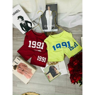 COMBO 5 BỘ BA LỖ IN SỐ 1991 CHO BÉ TRAI VÀ GÁI SIZE 6-18KG BÊN EM GIAO MÀU NGẪU NHIÊN
