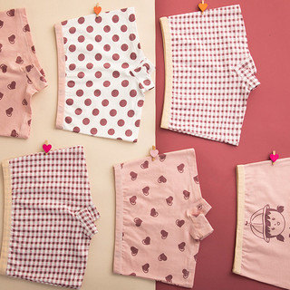 Combo 4 Quần Lót Đùi Cotton Bé Gái Siêu Xinh, Quần Chip Thoáng Mát Mềm Mại Co Giãn King Shop L-8001