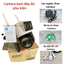 Camera Q26 Z18X mẫu 2026 3 Mắt 2 Màn Hình YooSee , Zoom Xa 16X lấy nét quang học Xem Ban Đêm Có Màu