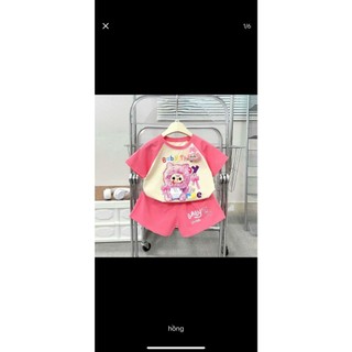 BỘ CỘC TAY PHỐI TRẮNG BABY THREE CHO BÉ GÁI SIZE 6-18KG
