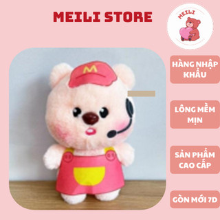 (MUA 1 TẶNG 1) Gấu Bông Tổng Đài Viên Mc Hàng Cao Cấp Mềm Mịn Size 25cm MEILI STORE
