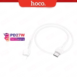 Cáp sạc nhanh siêu bền Typec to IP PD27W 3.0A HOCO X37 / X55 dài 1m dùng cho ip11/12/13/14 dây dẻo, đầu sạc chống đứt