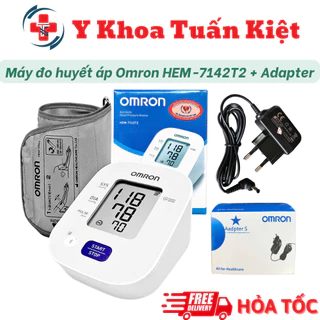 ✅ Máy đo huyết áp tự động Omron Bluetooth HEM-7142T2