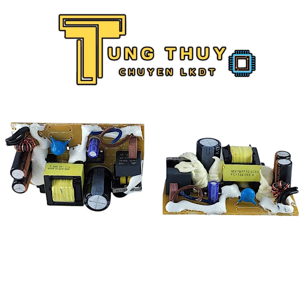 Nguồn 12V 1A - 1.5A Không Vỏ – Loại Tốt Dùng Cho Camera, LED, Mạch Điện ...