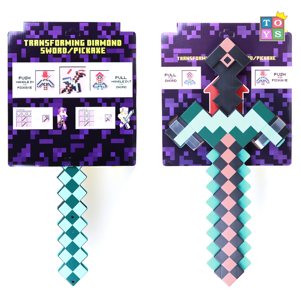 [Đồ Chơi Minecraft] Cúp Biến Hình Minecraft - Kiếm Biến Hình Minecraft ...