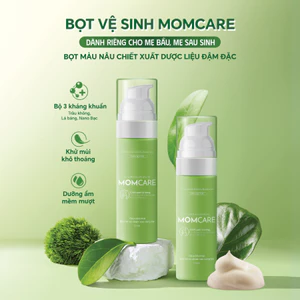 Combo 2 dung dịch vệ sinh Momcare cho mẹ bầu thiên nhiên an toàn