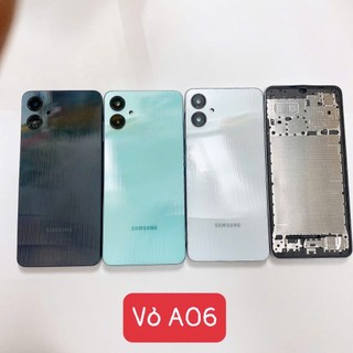 Lưng vỏ samsung a06 5g, nắp lưng, nắp pin, vỏ bộ, khung sườn, benzen, khung nhựa vỏ sam sung a06
