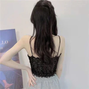 áo hai dây ren họa tiết hoa hồng nổi❤️❤️❤️