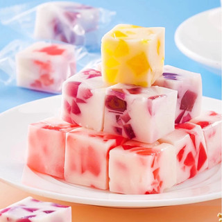 Kẹo Sữa Chua Mix Trái Cây 250gr/500gr – Ngọt Dịu, Chua Thanh Ăn Vặt
