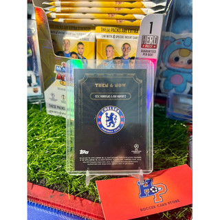 Thẻ bóng đá Cesc Fabregas / Kai Havertz Then Now Topps Deco 2022/23