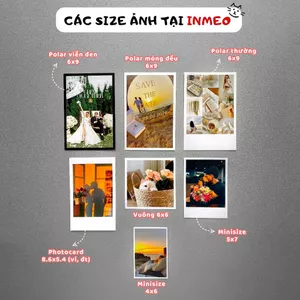 In ảnh theo yêu cầu size Polar 6x9, Photocard, 5x7, 4x6, 6x6 - Giấy lụa nhám cao cấp