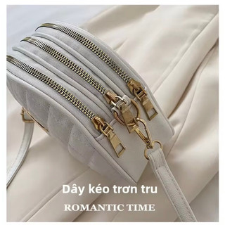 Túi Đeo Chéo Thời Trang Mùa Hè Cho Nữ Xách Tay Đựng Điện Thoại Di Động Xinh