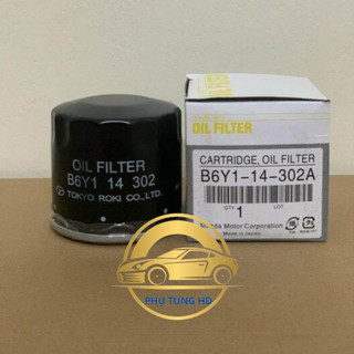 [Sỉ-Lẻ] Lọc nhớt máy , lọc dầu động cơ xe Mazda 2, 3, 6, CX5, CX8 (Mã: B6Y114302A, PE0114302A)