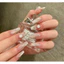 NAIL BOX SƠN THẠCH CÔ DÂU HOA TRÀ TRẮNG