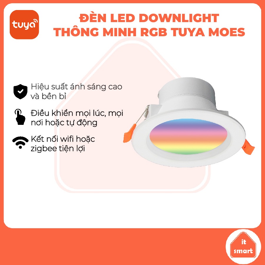 Đèn downlight thông minh MOES