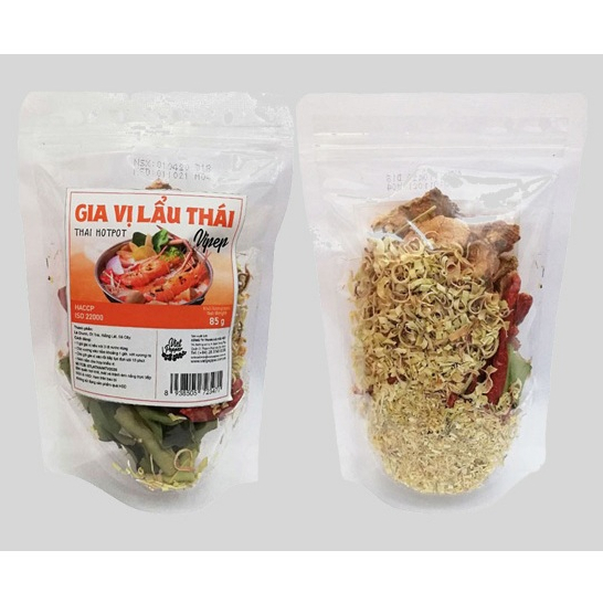 Gia Vị Nấu Lẩu Thái/ Lẩu Dê/ Lẩu Bò/ Súp Gà/ Tom Yum Soup, Thai Hotpot Herbs & Spices Vipep