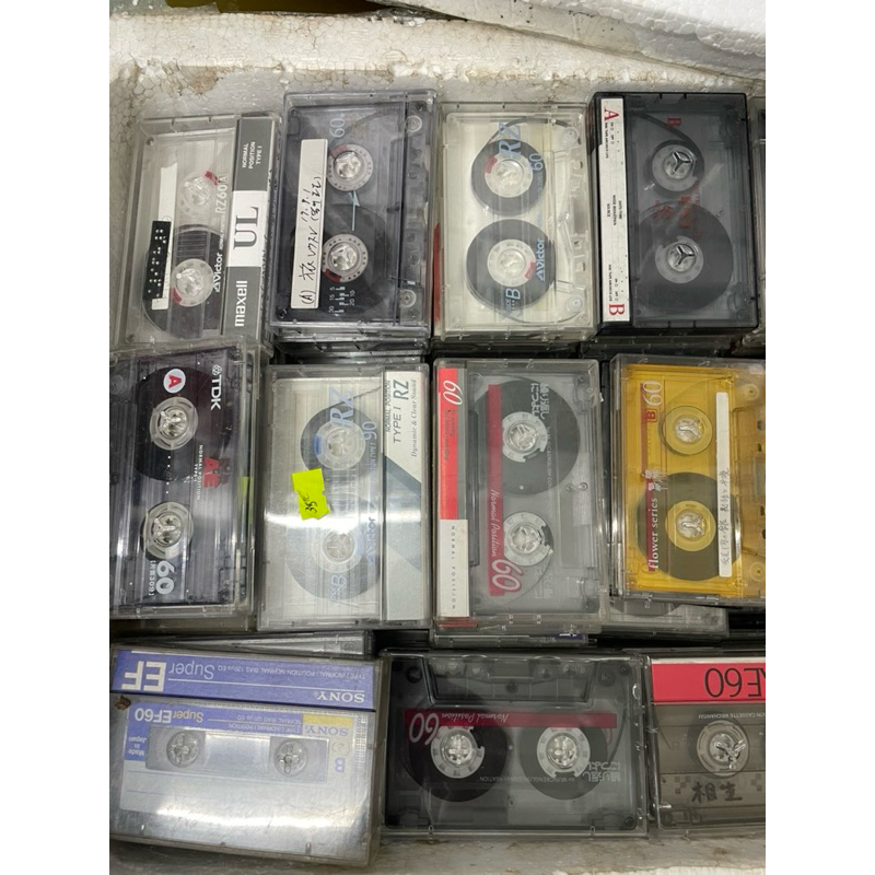 Combo 5 Băng Cassette Nhật Của Các Hãng, Sony, TDK, Maxell, Axia, KONICA, Victor đọc kỹ mô tả