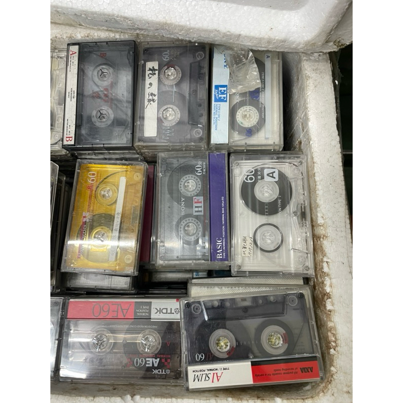 Combo 5 Băng Cassette Nhật Của Các Hãng, Sony, TDK, Maxell, Axia, KONICA, Victor đọc kỹ mô tả