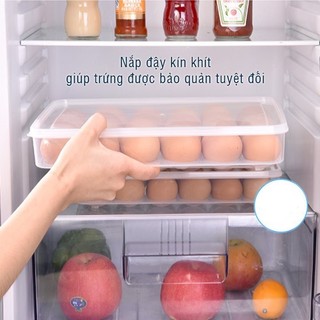 khay đựng trứng hôp nhựa trong suốt đựng 24 quả , có nắp đậy tránh va đập rơi vỡ 6786