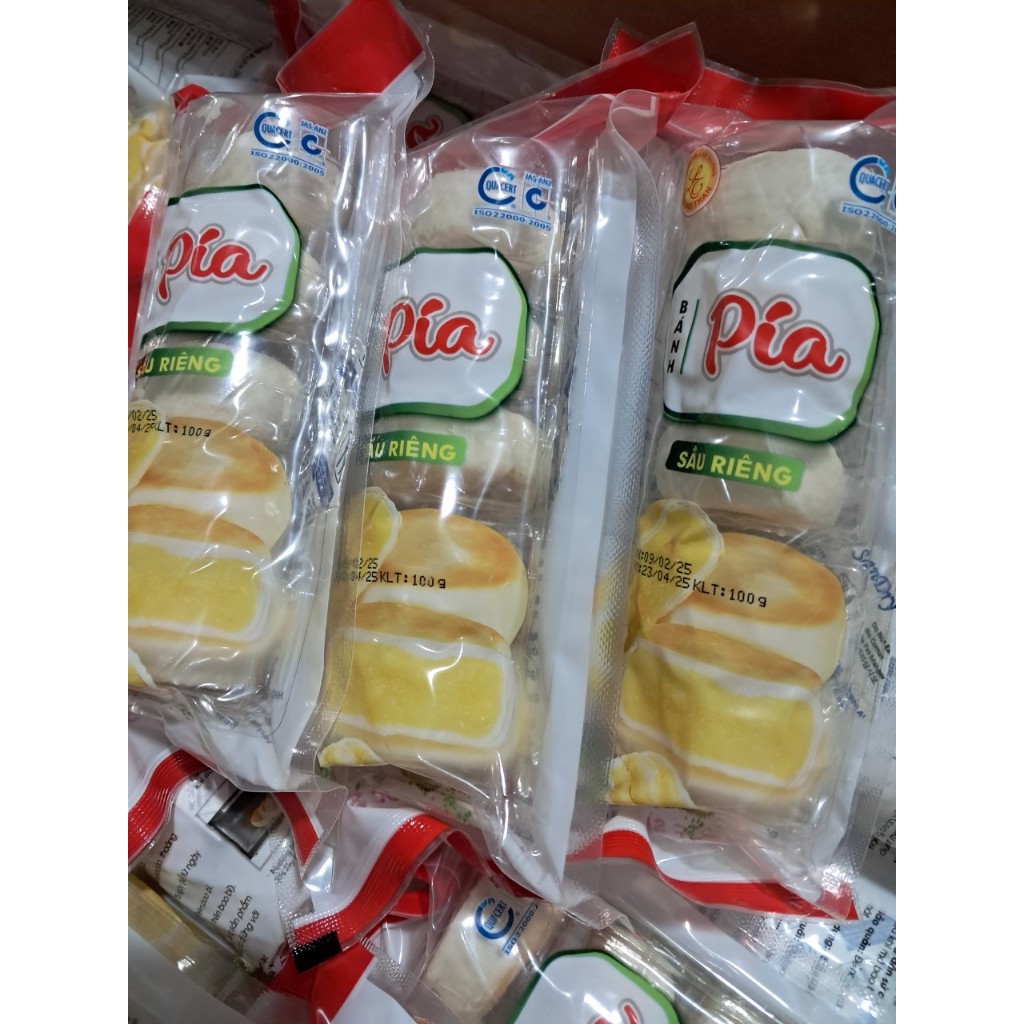 Bánh pía sầu riêng mini gói 100g (5 bánh nhỏ) | Shopee Việt Nam