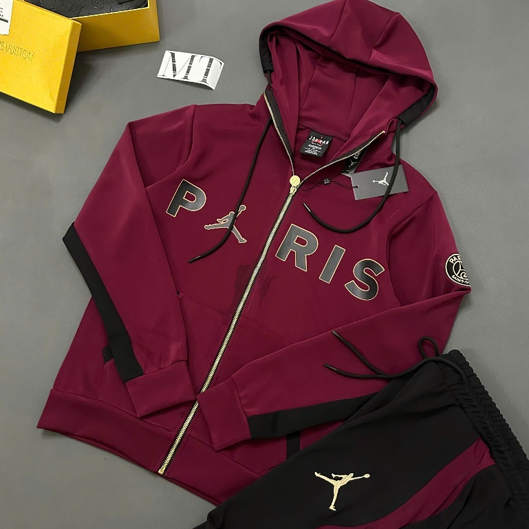 Bộ Áo Bomber Paris  Vải Umi Dày Dặn - Áo Khoác Paris Thời trang nam nữ kẻ 3 sọc siêu HOT 2023