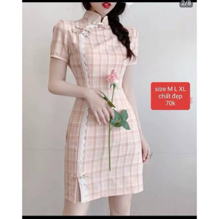 sườn sám ca rô hồng sai s