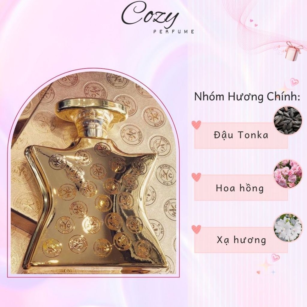 Nước hoa unisex Bond No 9 New York Signature Scent Chiết 5ml/10ml Hương thơm Đẳng cấp - Cozy Perfume