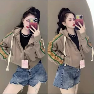 Áo Khoác Nỉ SỌC TO Có NÓN Form RỘNG Chống Nắng TỐT