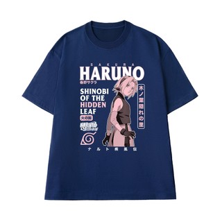 Áo Thun Anime NGỐ TEE Naruto Shippuden Nhân Vật Haruno Sakura Vải Cotton 100 Cao Cắp Thoáng Mát