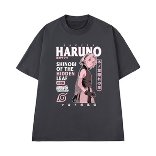 Áo Thun Anime NGỐ TEE Naruto Shippuden Nhân Vật Haruno Sakura Vải Cotton 100 Cao Cắp Thoáng Mát