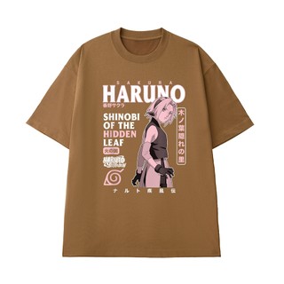 Áo Thun Anime NGỐ TEE Naruto Shippuden Nhân Vật Haruno Sakura Vải Cotton 100 Cao Cắp Thoáng Mát
