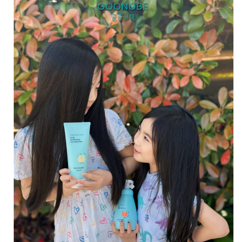 Ảnh Dầu Gội Suôn Mượt Và Dưỡng Tóc Cho Bé Gái GOONGBE Kids Silky Shampoo 300ml 3