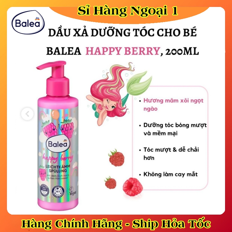 [auth] SỮA TẮM GỘI BALEA CHO BÉ CỦA ĐƯC 300ML ĐỦ BILL [Hot]