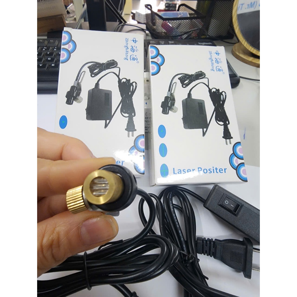 Đèn Soi Dấu Laser, P02C Đèn Lấy Dấu, Định Vị,Đèn Cần Laser, Đèn Dấu Cộng, Dấu Trừ  Dùng Trong May Mặc, Cắt Gỗ