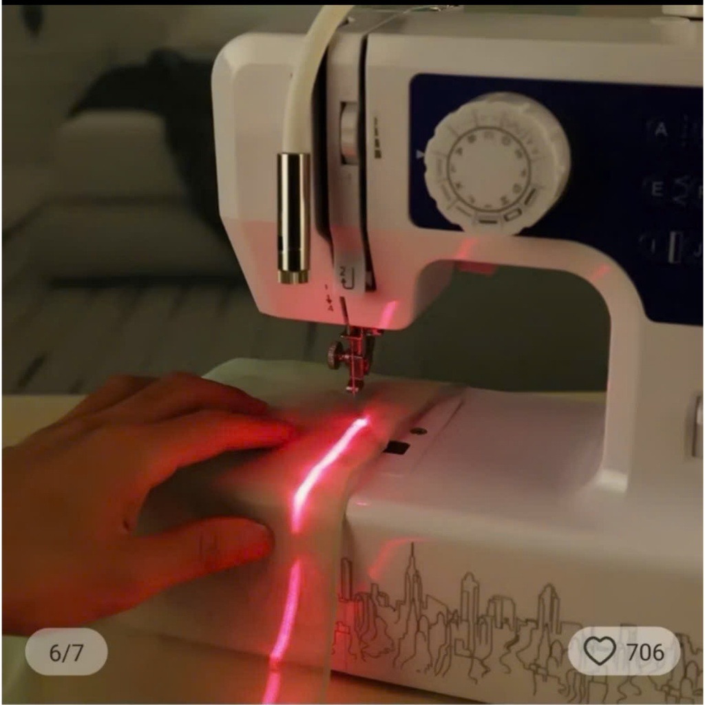 Đèn Soi Dấu Laser, P02C Đèn Lấy Dấu, Định Vị,Đèn Cần Laser, Đèn Dấu Cộng, Dấu Trừ  Dùng Trong May Mặc, Cắt Gỗ