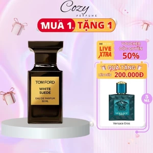 Nước hoa nam T0m Ford White Suede for Men Chiết 5ml/10ml Hương thơm Sang trọng, Gợi cảm-Cozy Perfume