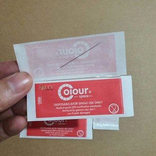 -Kim ngắn thần thánh Colour vỏ Đỏ size 0,35 và 0,4 chuyên dùng cho máy xăm thần thánh, máy xăm pro